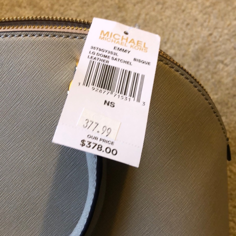 Michael Kors Emmy satchel in bisque - Picture 4 of 9